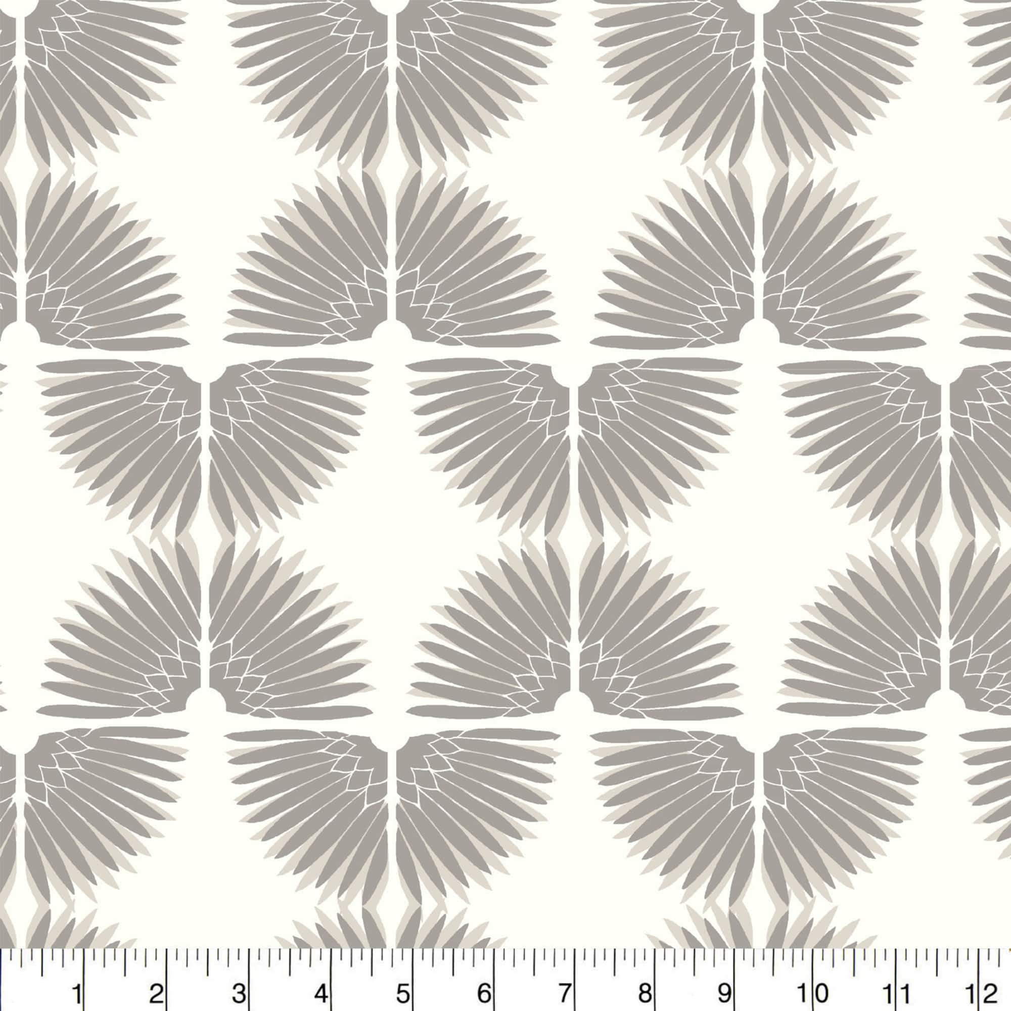 Pkl Studio Gray Urban Caterpillar Cotton Home Décor Fabric